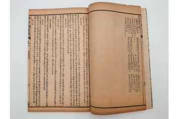 中国　上海天宝書局　「芥子園画伝」　唐本　4帙　16冊セット(木版画、古書、和本)(R-083906)