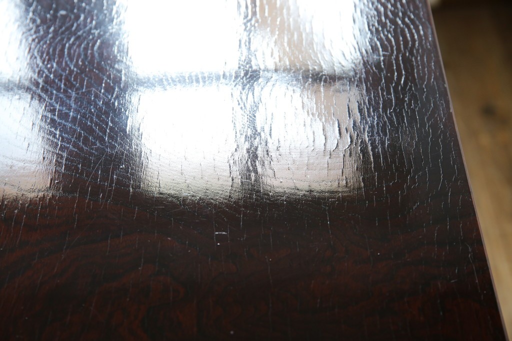 和製ビンテージ　豪華な彫金装飾と艶やかな木肌が魅力の仙台箪笥(整理タンス、収納たんす、引き出し、サイドチェスト、ヴィンテージ)(R-083923)