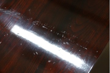 和製ビンテージ　木地呂塗り　漆塗り　凝った金具が上質な和の雰囲気を引き立てる仙台小箪笥　(R-083924)