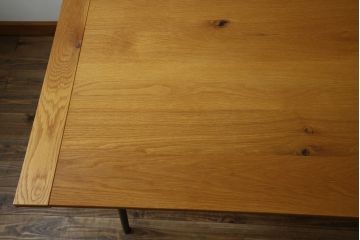 中古　美品　IDEE(イデー)　SOUDIEUX(スデュー)　ナチュラルな風合いが魅力的なテーブル(ダイニングテーブル、作業台)(定価約28万円)(R-083925)