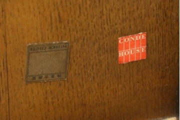 新古　未使用展示品　CONDE HOUSE(カンディハウス)　BOLS(ボルス)　本革(レザー)　個性が光るモダンデザインの2人掛けソファ　定価約76万円　(R-083926)