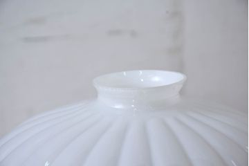 和製アンティーク　被せガラス　レトロな雰囲気を高める電笠2点セット(ペンダントライト、吊り下げ照明、天井照明、シェード)(R-083930)