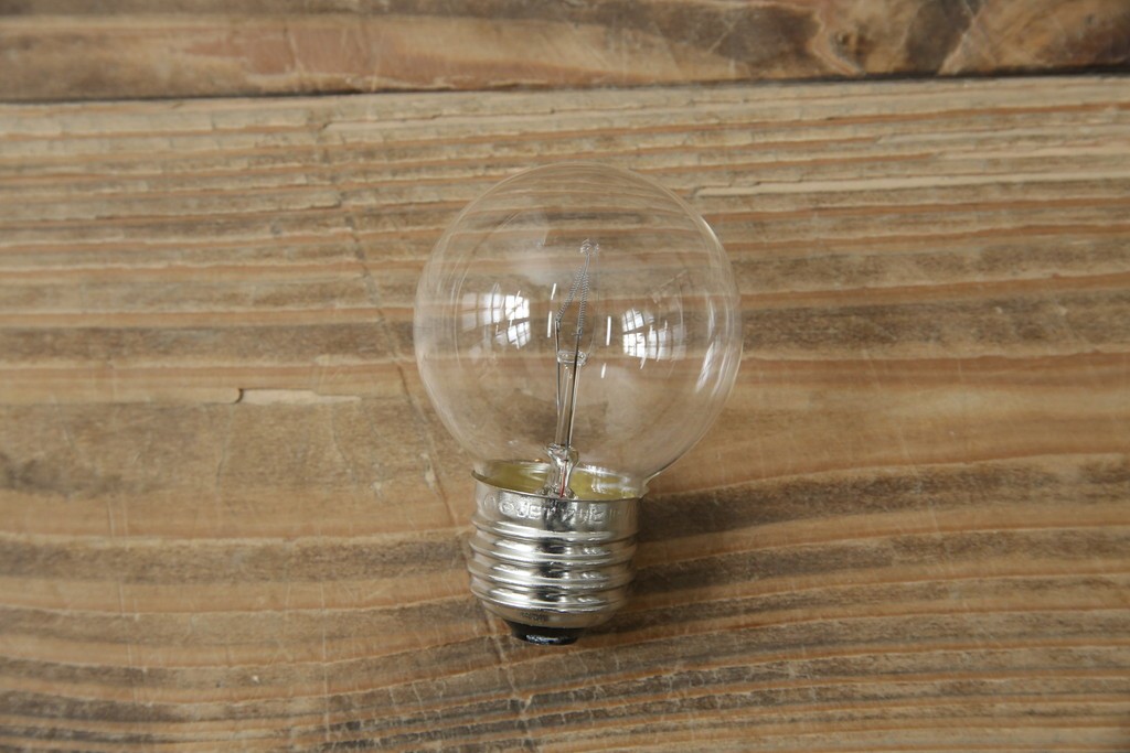 和製アンティーク　赤フリルが素敵!大正ロマンの雰囲気漂うテーブルスタンド　(R-083946)