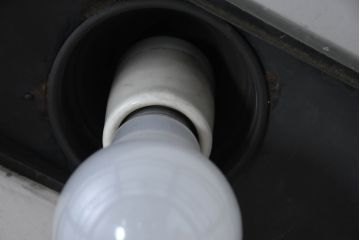 《引っ掛けシーリング式ペンダントライト加工費込み》　和製アンティーク　伝統美と存在感を放つ銅フレームの六角和風照明(天井照明、ペンダントライト、吊り下げ照明、シェード、電笠)(R-083952)