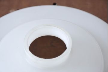 《引っ掛けシーリング式ペンダントライト加工費込み》　和製アンティーク　セルロイド装飾　和の奥ゆかしい雰囲気を醸し出すデザインが魅力的なペンダントライト(天井照明カバー、吊り下げ照明、シェード、電笠)(R-083955)