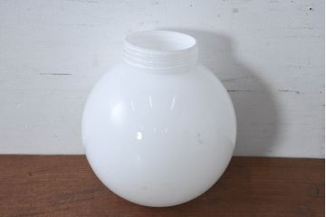 《天井・壁付け照明加工費込み》　和製アンティーク　球体型　レトロな丸いフォルムが可愛らしいウォールライト(天井照明、壁付け照明、シーリングライト)(R-083965)