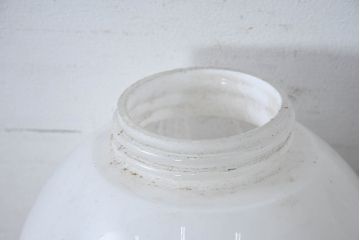 《天井・壁付け照明加工費込み》　和製アンティーク　球体型　レトロな丸いフォルムが可愛らしいウォールライト(天井照明、壁付け照明、シーリングライト)(R-083966)
