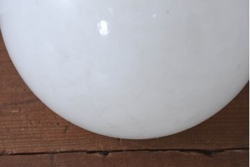 《天井・壁付け照明加工費込み》　和製アンティーク　球体型　レトロな丸いフォルムが可愛らしいウォールライト(天井照明、壁付け照明、シーリングライト)(R-083967)