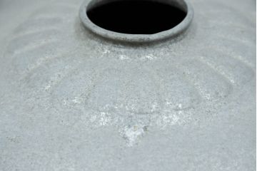 《引っ掛けシーリング式ペンダントライト加工費込み》　和製アンティーク　インダストリアル‼　レトロなアルミ製のペンダントライト(吊り下げ照明、天井照明、シェードランプ)(R-083977)