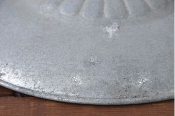 《引っ掛けシーリング式ペンダントライト加工費込み》　和製アンティーク　インダストリアル‼　レトロなアルミ製のペンダントライト(吊り下げ照明、天井照明、シェードランプ)(R-083977)