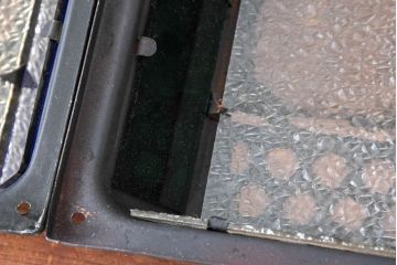 和製アンティーク　ノスタルジックな雰囲気を呼び込む色ガラス入り照明カバー2個セット(ウォールランプカバー、壁掛け照明カバー、ウォールライトカバー、照明シェード)(R-083981)