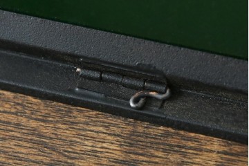 和製アンティーク　大正ロマンな雰囲気漂う色ガラス入り照明カバー　(R-083983)