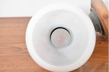 和製ヴィンテージ　植物のつるようなブラッケットの意匠が可愛らしいレトロなウォールライト　(R-083986)