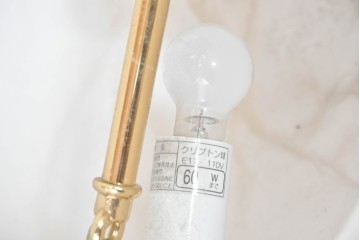 中古　業務用高級輸入品　本物の天然石(マーブルアラバスター)　シェルライン装飾のエレガントなハンギングライト　定価約30万円　(R-083992)