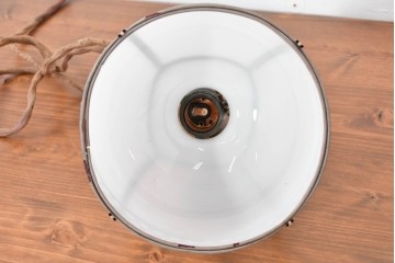 《引っ掛けシーリング式ペンダントライト加工費込み》　和製ヴィンテージ　和の情緒が薫るセルロイド装飾のペンダントライト　(R-083997)