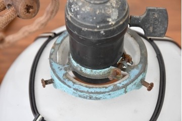 《引っ掛けシーリング式ペンダントライト加工費込み》　和製ヴィンテージ　和の情緒が薫るセルロイド装飾のペンダントライト　(R-083997)