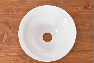 《引っ掛けシーリング式ペンダントライト加工費込み》　和製アンティーク　戦前　当時物　マーブルエッジがアクセントのペンダントライト　(R-083998)