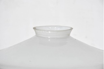 《引っ掛けシーリング式ペンダントライト加工費込み》　和製アンティーク　戦前　当時物　希少デザイン　切子の意匠が美しいペンダントライト　(R-084000)