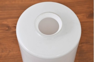 《引っ掛けシーリング式ペンダントライト加工費込み》　和製ヴィンテージ　シンプルで場所を選ばない円筒型のペンダントライト　(R-084002)