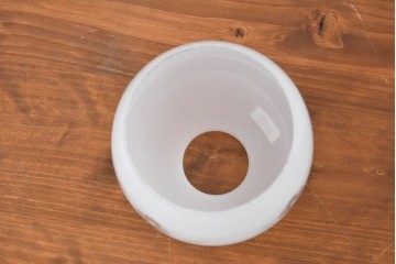 《引っ掛けシーリング式ペンダントライト加工費込み》　和製アンティーク　切子の意匠が目を惹くペンダントライト　(R-084006)