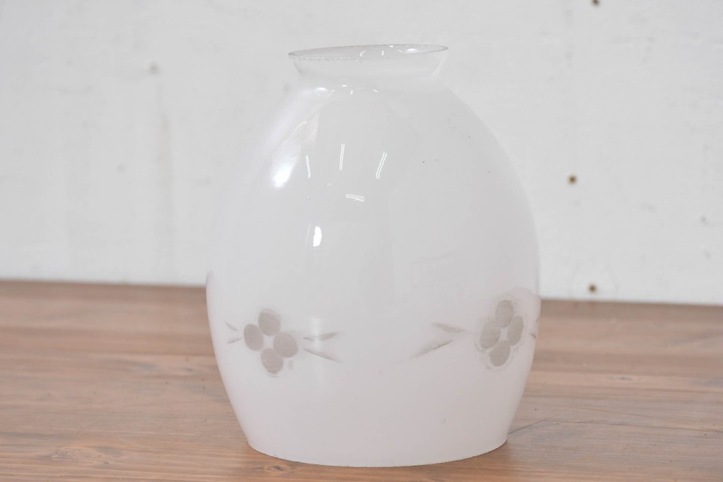 《引っ掛けシーリング式ペンダントライト加工費込み》　和製アンティーク　切子の意匠が目を惹くペンダントライト　(R-084006)