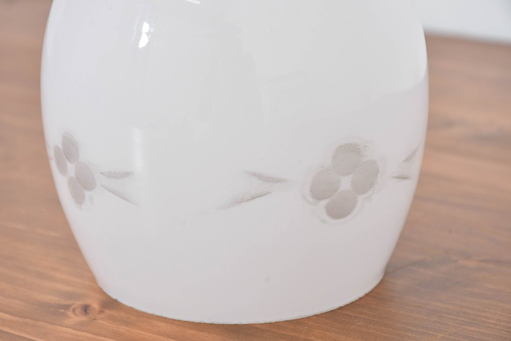 《引っ掛けシーリング式ペンダントライト加工費込み》　和製アンティーク　切子の意匠が目を惹くペンダントライト　(R-084006)