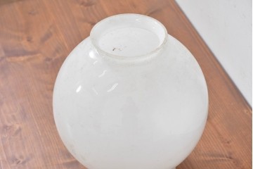 《引っ掛けシーリング式ペンダントライト加工費込み》　和製ヴィンテージ　球体型　丸いフォルムが可愛らしいペンダントライト　(R-084010)