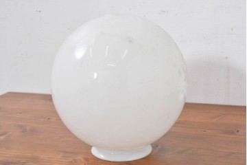 《引っ掛けシーリング式ペンダントライト加工費込み》　和製ヴィンテージ　球体型　丸いフォルムが可愛らしいペンダントライト　(R-084010)