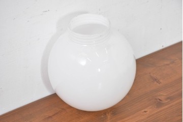 《天井・壁付け照明加工費込み》　和製アンティーク　球体型　丸くやわらかな球体フォルムが魅力の天井照明　(R-084011)