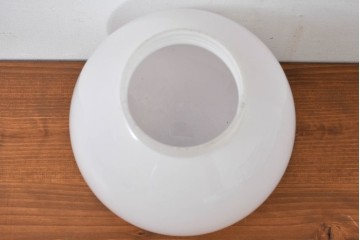 《天井・壁付け照明加工費込み》　和製アンティーク　球体型　丸くやわらかな球体フォルムが魅力の天井照明　(R-084012)