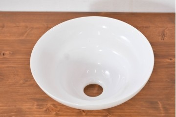 《引っ掛けシーリング式ペンダントライト加工費込み》　和製アンティーク　昭和レトロ　やわらかな段付きフォルムが特徴的なペンダントライト　(R-084013)