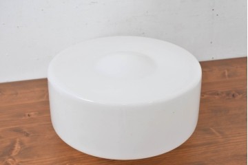 《引っ掛けシーリング式ペンダントライト加工費込み》　和製アンティーク　安定感のある筒形フォルムが印象的なペンダントライト　(R-084016)