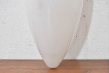 《引っ掛けシーリング式ペンダントライト加工費込み》　和製ヴィンテージ　壺型フォルムの希少デザインが魅力!!細身シルエットが美しいペンダントライト　(R-084019)