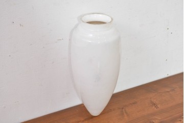 《引っ掛けシーリング式ペンダントライト加工費込み》　和製ヴィンテージ　壺型フォルムの希少デザインが魅力!!細身シルエットが美しいペンダントライト　(R-084019)