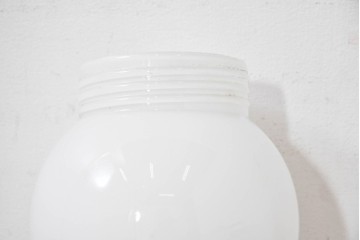 《天井・壁付け照明加工費込み》　和製アンティーク　つるんとしたしずく型のレトロなシーリングライト・ウォールライト　(R-084020)