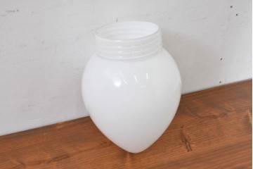 《天井・壁付け照明加工費込み》　和製アンティーク　つるんとしたしずく型のレトロなシーリングライト・ウォールライト　(R-084020)