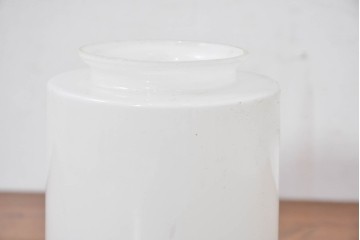 《引っ掛けシーリング式ペンダントライト加工費込み》　和製アンティーク　円筒型のシンプルなペンダントライト　(R-084028)