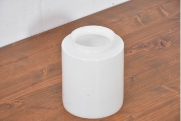 《引っ掛けシーリング式ペンダントライト加工費込み》　和製アンティーク　円筒型のシンプルなペンダントライト　(R-084028)