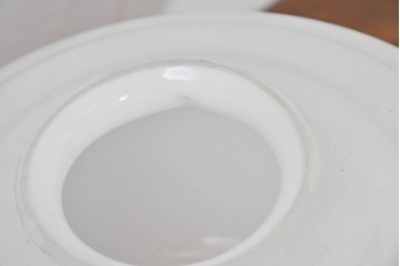 《引っ掛けシーリング式ペンダントライト加工費込み》　和製アンティーク　昭和レトロなデザインが魅力的なガラスシェードのペンダントライト　(R-084032)