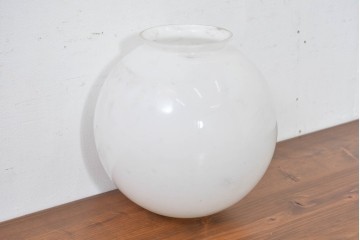 《引っ掛けシーリング式ペンダントライト加工費込み》　和製アンティーク　球形フォルムが印象的なレトロペンダントライト　(R-084033)