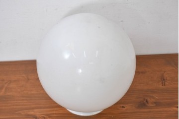 《引っ掛けシーリング式ペンダントライト加工費込み》　和製アンティーク　球形フォルムが印象的なレトロペンダントライト　(R-084033)