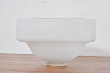 《引っ掛けシーリング式ペンダントライト加工費込み》　和製アンティーク　オパールガラスが柔らかな光を演出する天井照明　(R-084036)