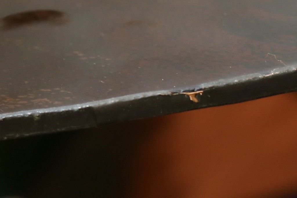 和製ヴィンテージ　可愛らしいフォルムと色使いが印象的なステンドグラスのペンダントライト　(R-084042)