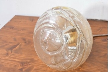 和製ヴィンテージ　アラビアンな雰囲気を醸し出すゴールド色の装飾付きペンダントライト　(R-084043)