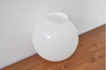 《引っ掛けシーリング式ペンダントライト加工費込み》　和製アンティーク　球体型　レトロな丸いフォルムが可愛らしいペンダントライト　(R-084045)