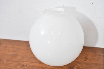 《引っ掛けシーリング式ペンダントライト加工費込み》　和製アンティーク　まるい光の球がぬくもりの空間を演出する天井照明　(R-084054)