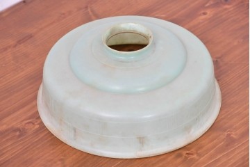 《引っ掛けシーリング式ペンダントライト加工費込み》　和製アンティーク　ベークライトならではの温かみのある質感を持つ天井照明　(R-084057)