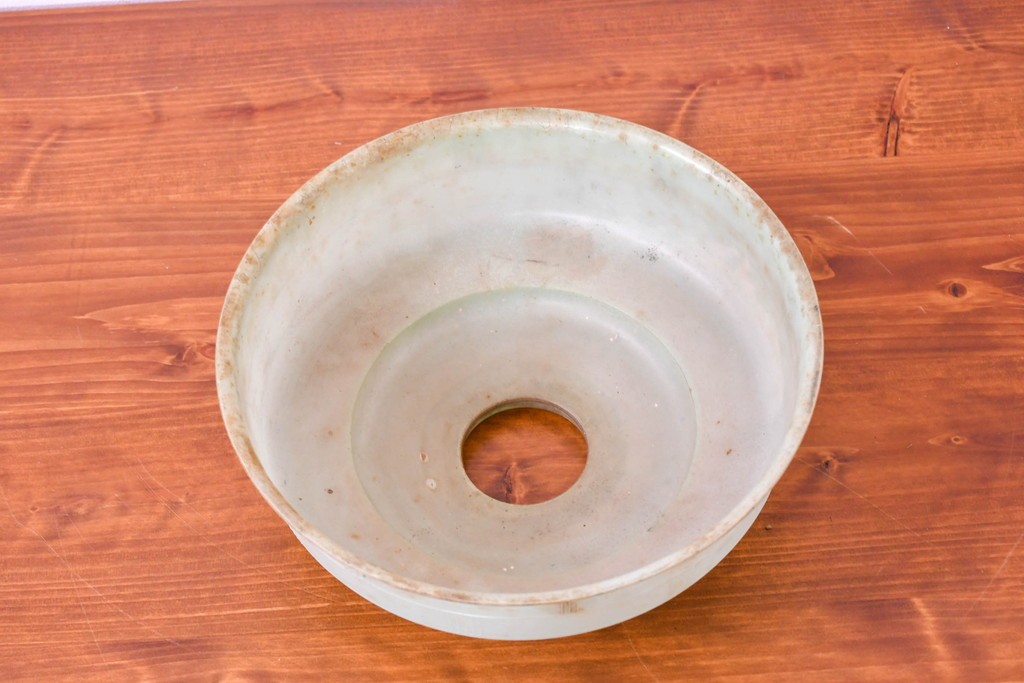 《引っ掛けシーリング式ペンダントライト加工費込み》　和製アンティーク　ベークライトならではの温かみのある質感を持つ天井照明　(R-084057)