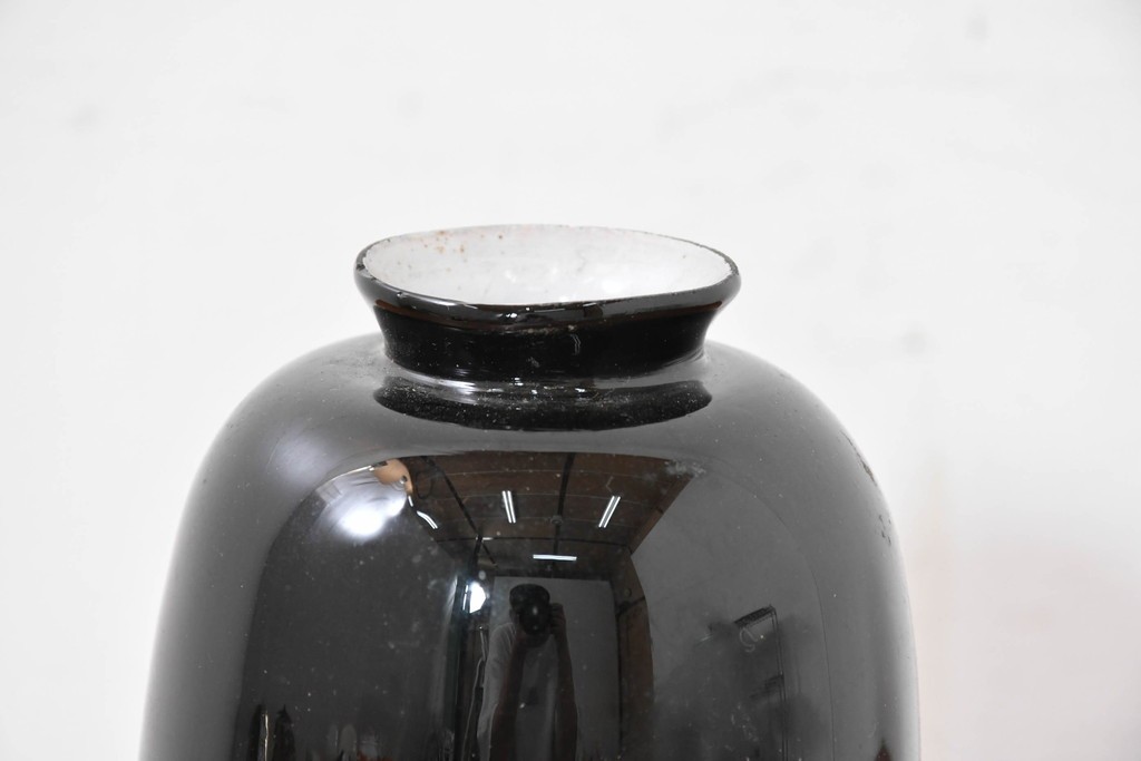 《引っ掛けシーリング式ペンダントライト加工費込み》　和製アンティーク　シンプルな造形のペンダントライト　(R-084061)