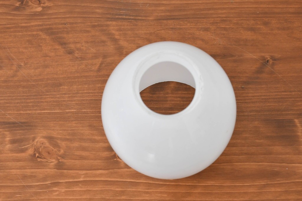 《引っ掛けシーリング式ペンダントライト加工費込み》　和製アンティーク　シンプルな曲線が美しいペンダントライト　(R-084062)